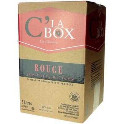 Côtes du Tarn rouge Bib 5L, C’La Box de Clément